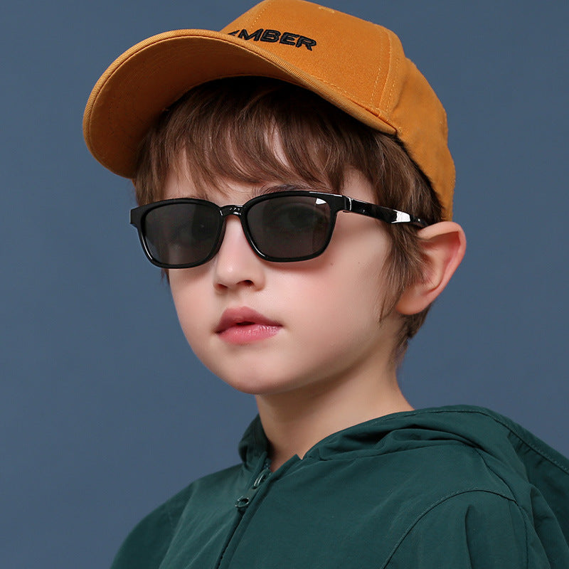 Occhiali da sole bambini silicone quadrati