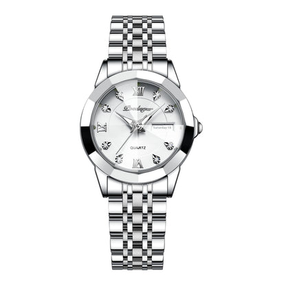 Orologio donna calendario doppio luminoso