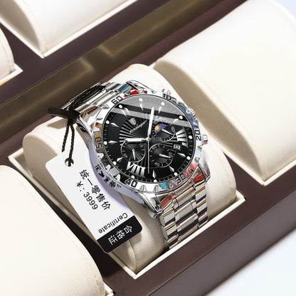 Orologio luminoso multifunzione al quarzo