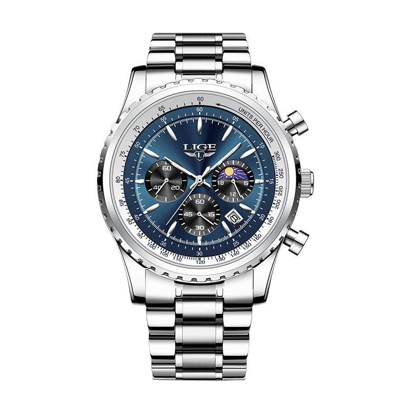 Orologio fasi lunari da uomo affari