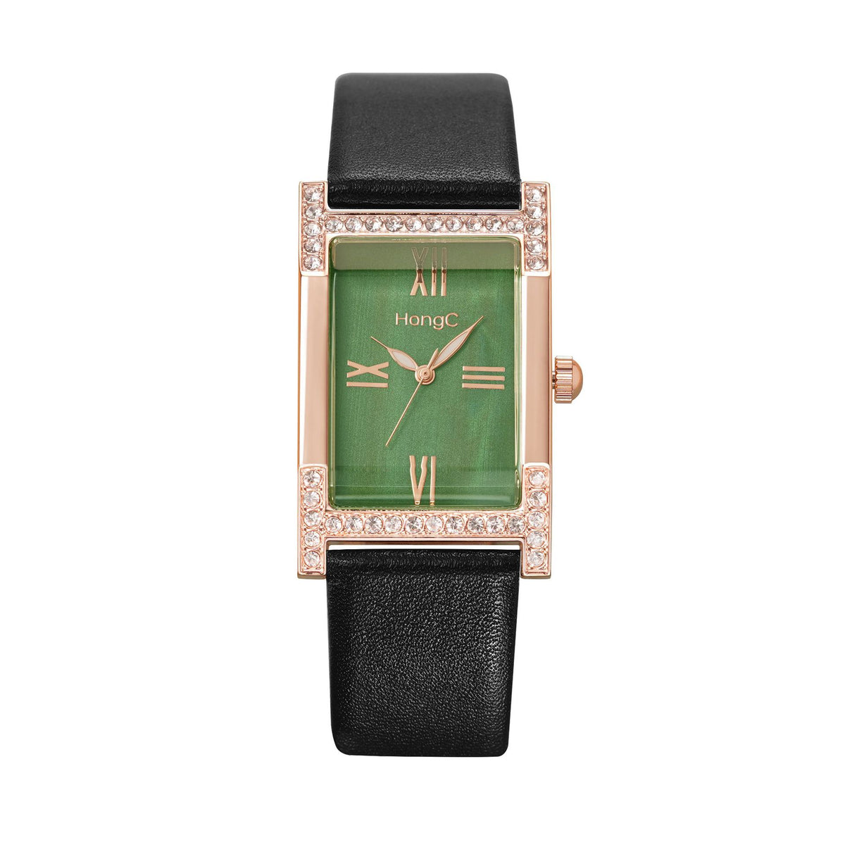 Orologio da donna quadrato retrò stile britannico