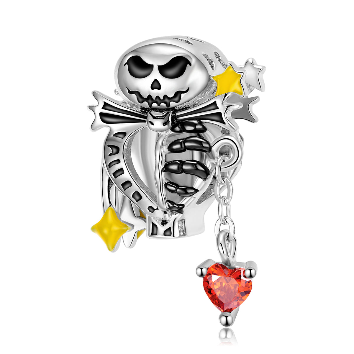 Bracciale cuore punk