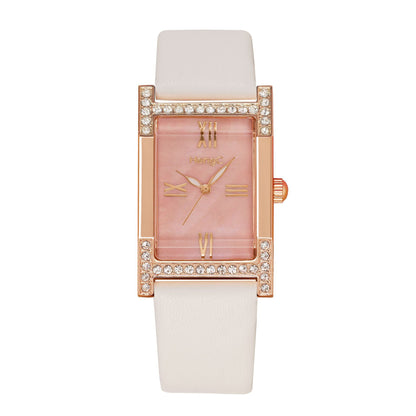 Orologio da donna quadrato retrò stile britannico