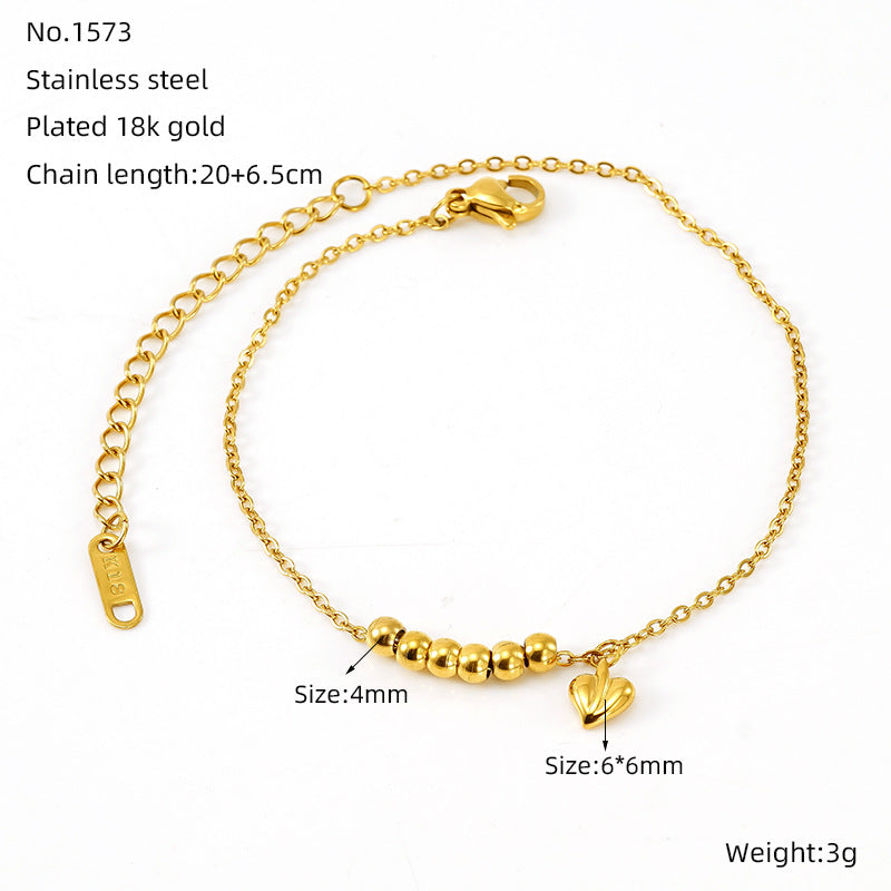 Bracciale con cuori