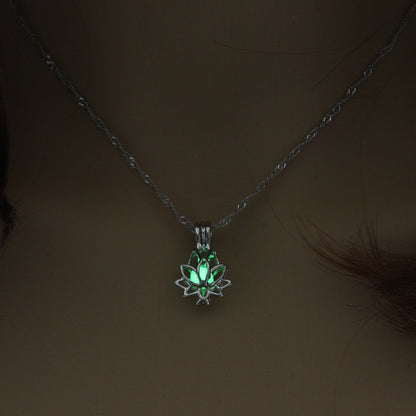 Collana loto fosforescente