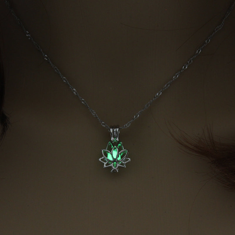 Collana loto fosforescente