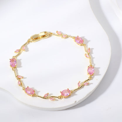 Bracciale Zircone Geometrico