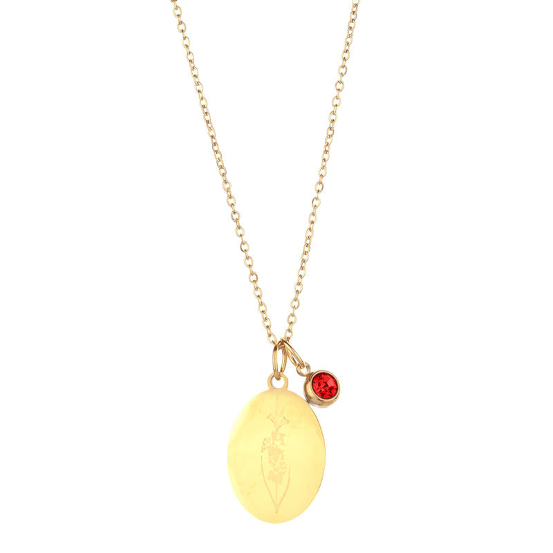 Collana pietra natale dicembre