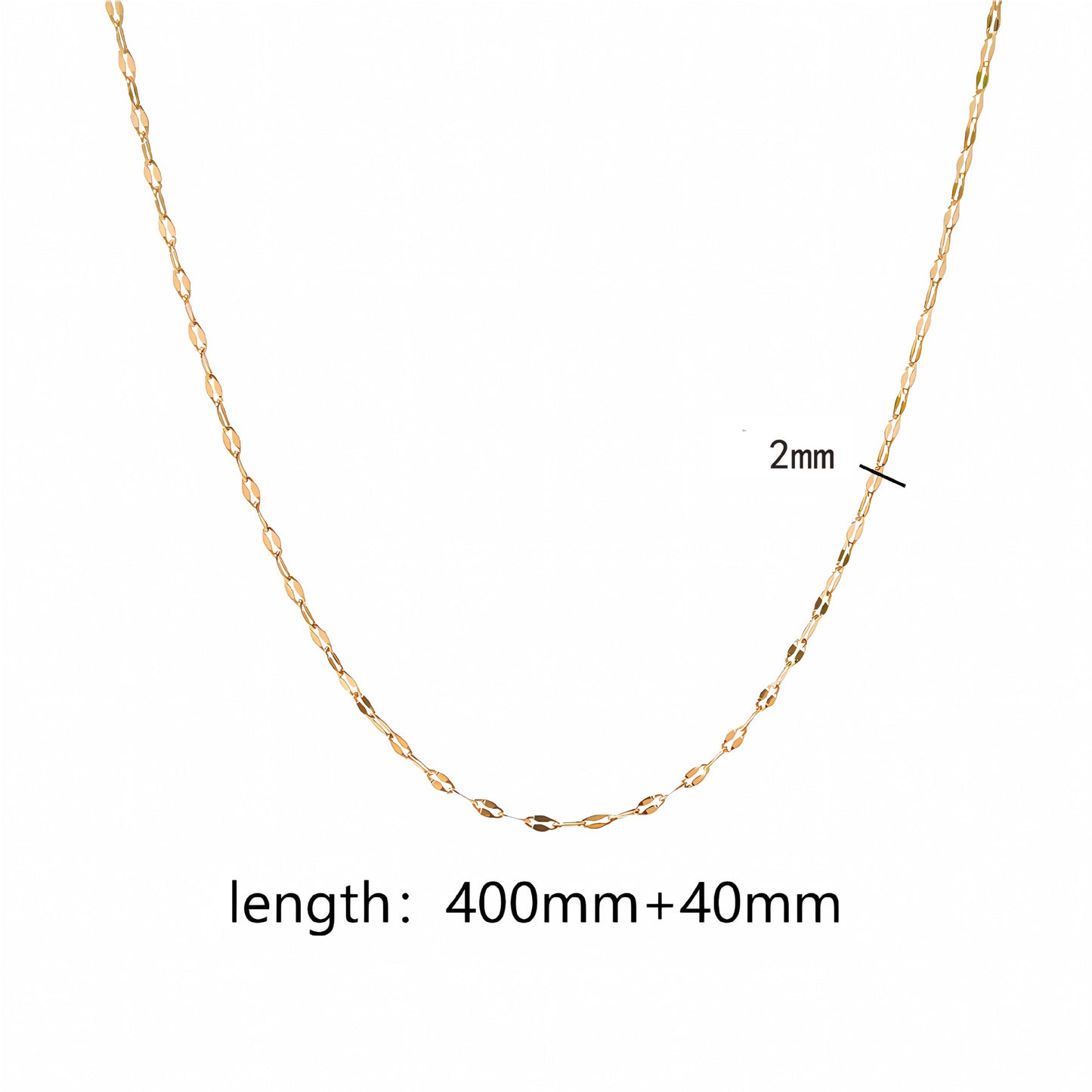 Collana acciaio inox personalizzabile