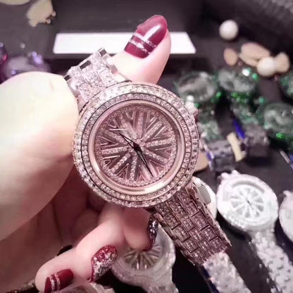 Orologio donna acciaio diamanti