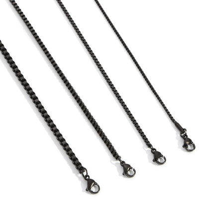 Catena acciaio maglie quadrate