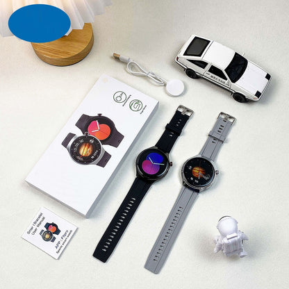 Smartwatch schermo rotondo sportivo