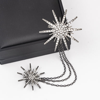 Spilla vintage strass