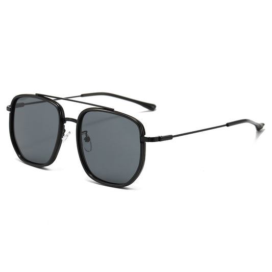 Occhiali da sole oversize metallo