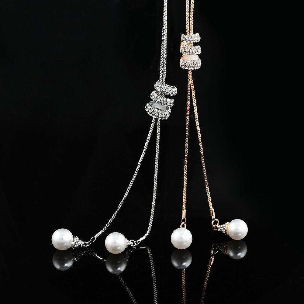 Collana di perle doppia