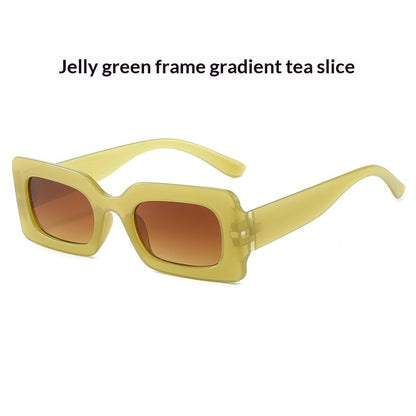 Occhiali da sole quadrati small-frame