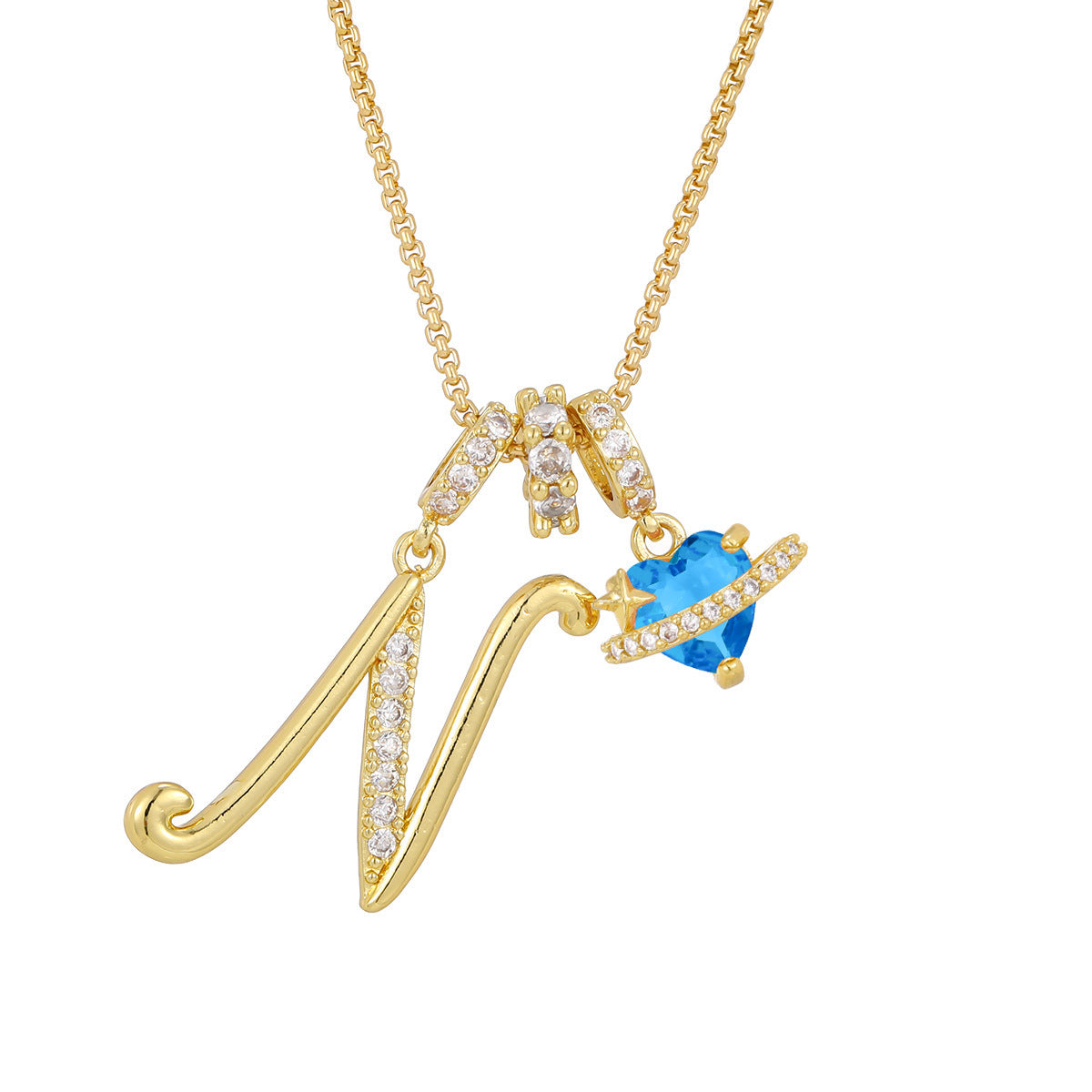 Collana lettere alfabeto da bambina