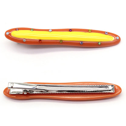 Fermagli resina multicolori