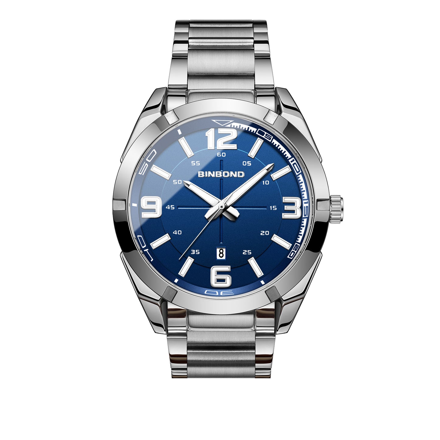Orologio digitale in acciaio