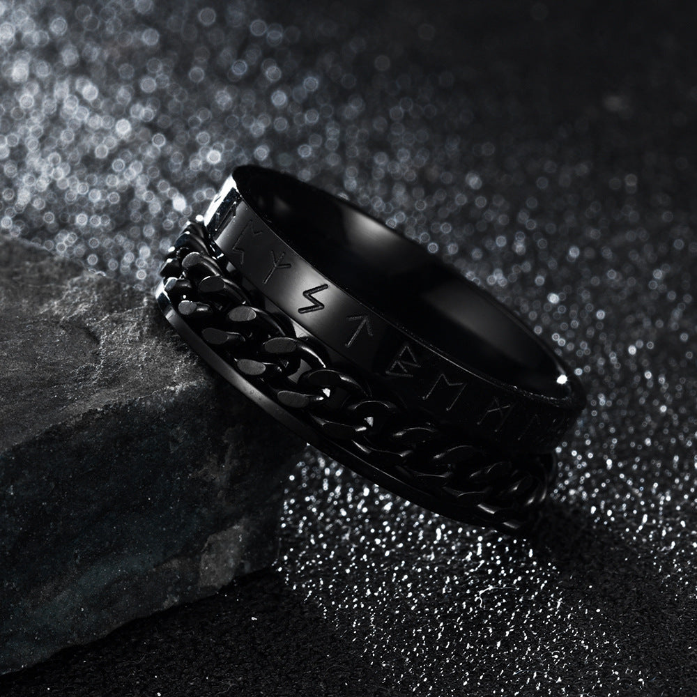 Anello Rune Vichinghe