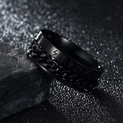 Anello Rune Vichinghe