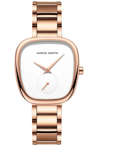 Orologio in acciaio con cinturino mesh