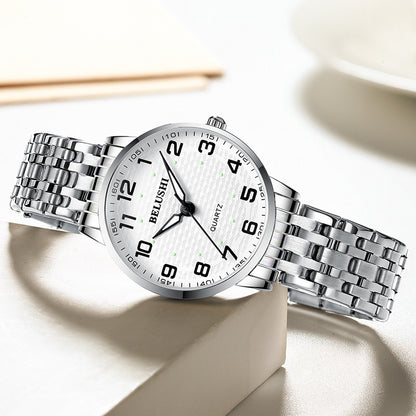 Orologio luminoso impermeabile quarzo