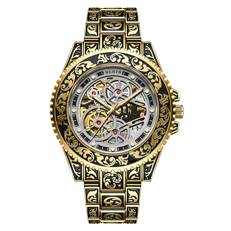 Orologio meccanico vintage luminoso