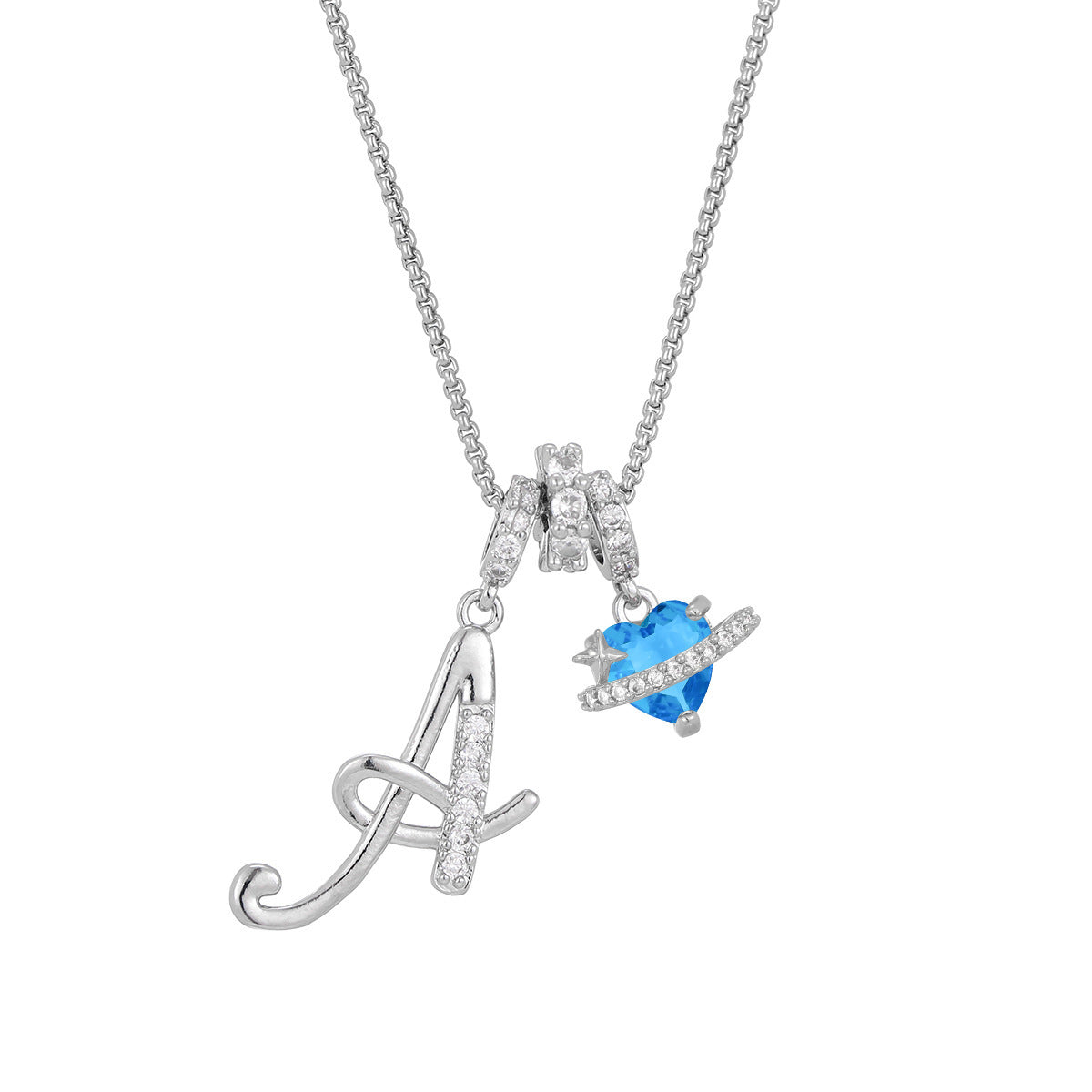 Collana lettere alfabeto da bambina