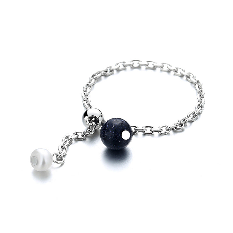 Anello catena cielo stellato