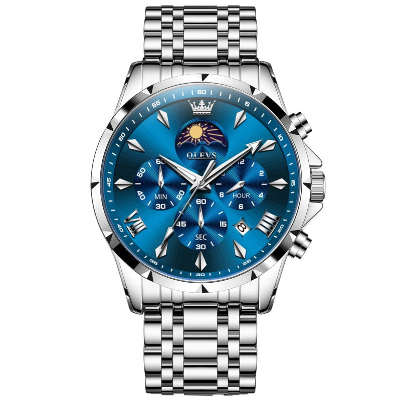 Orologio sportivo multifunzione al quarzo da svago