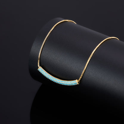 Set collana, orecchini e anello turchese