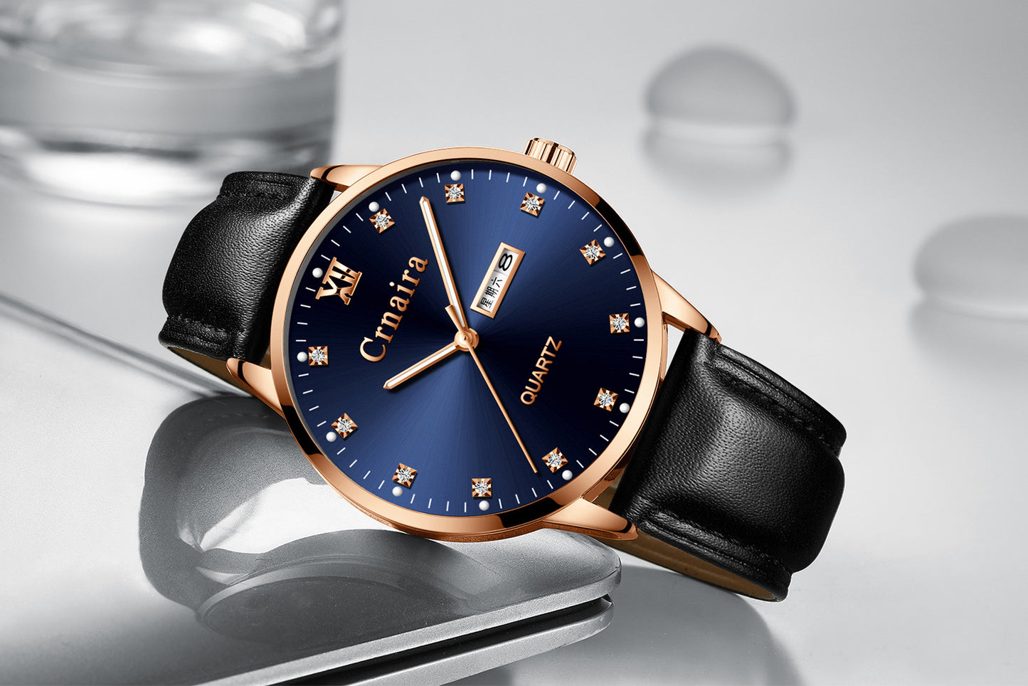 Orologio uomo multifunzione impermeabile luminescente