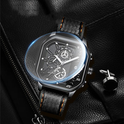 Orologio da uomo al quarzo impermeabile