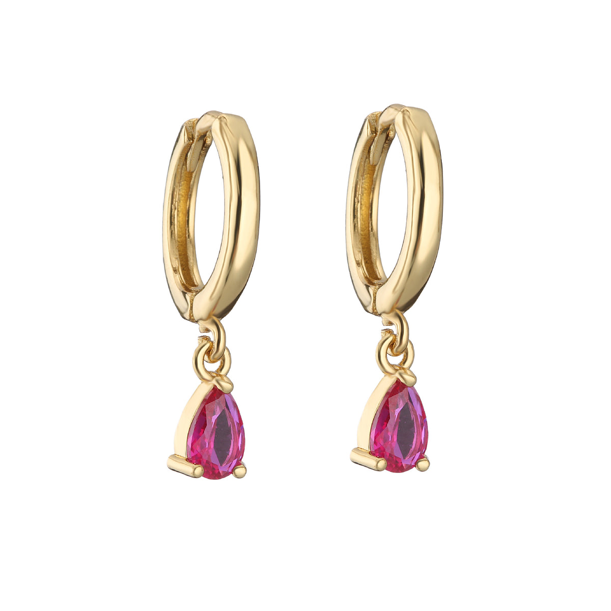 Orecchini goccia cristallo zircone