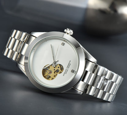 Orologio meccanico cavo casual