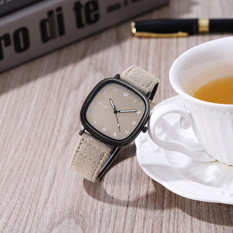 Orologio digitale scamosciato