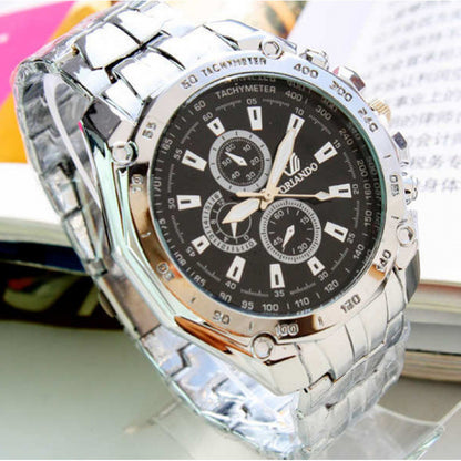 Orologio uomo acciaio
