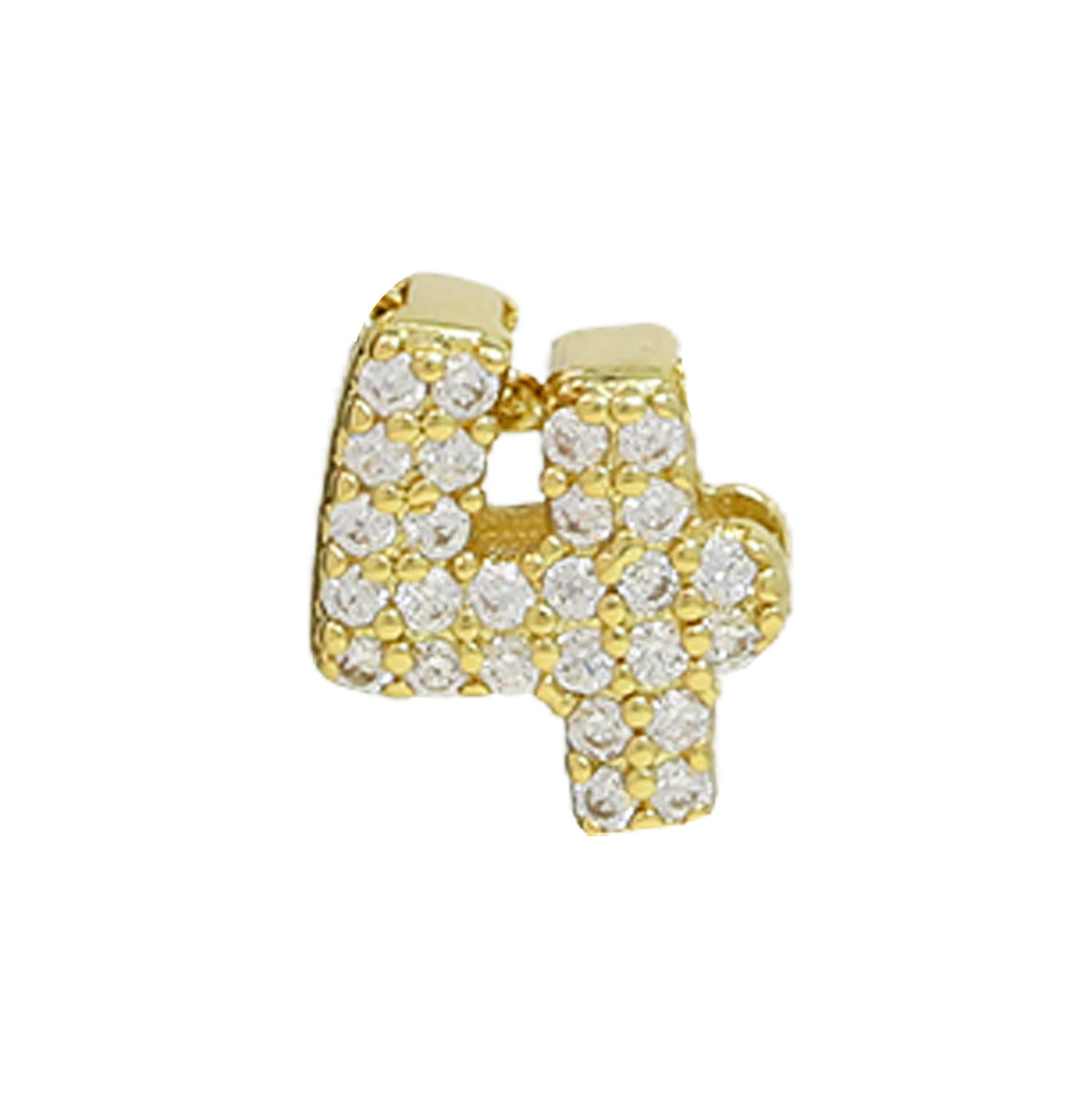 Ciondolo zircone ottone