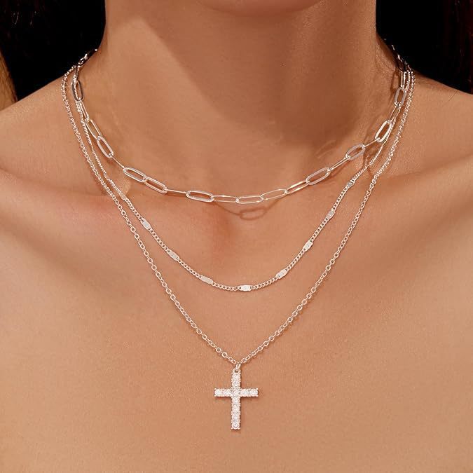 Collana cerchi stratificati