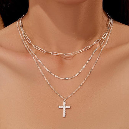 Collana cerchi stratificati
