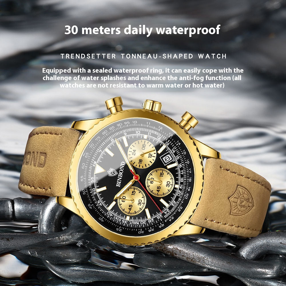 Orologio da uomo multifunzione ultrapiatto