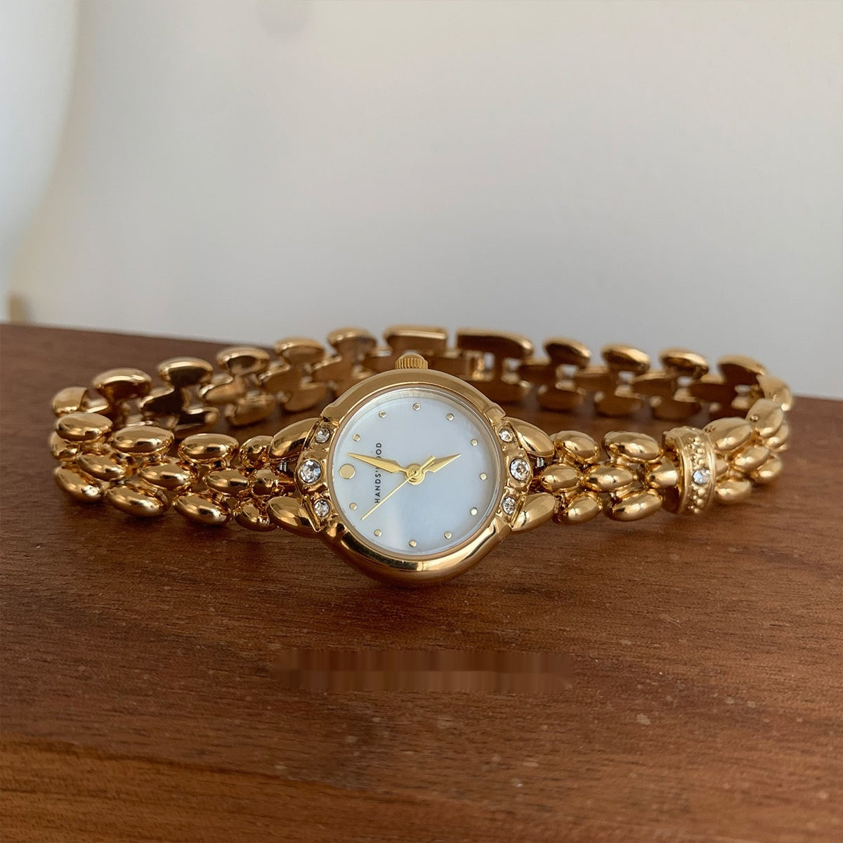 Orologio quarzo retrò strass