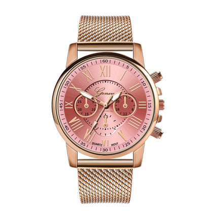 Orologio donna silicone cinturino a maglia