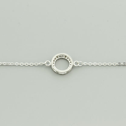 Bracciale cristalli rotondo