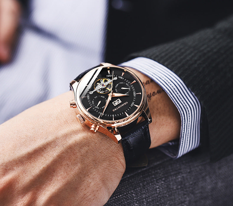 Orologio meccanico automatico da uomo