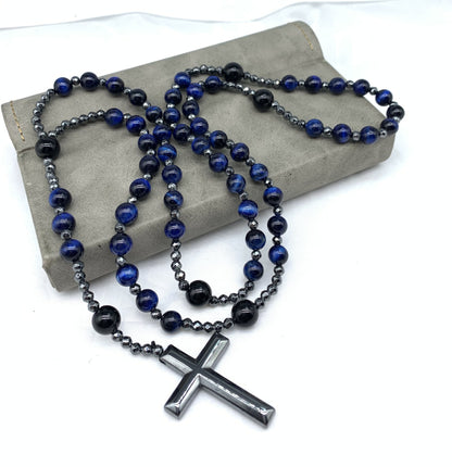Collana croce religiosa da uomo