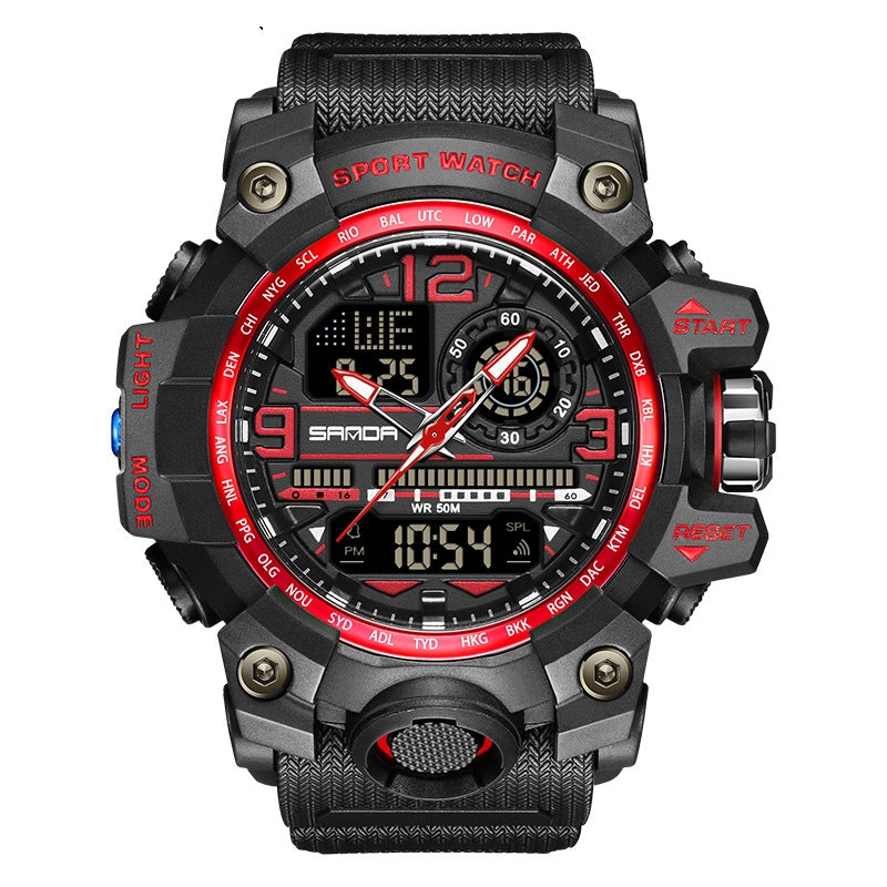 Orologio sportivo da studente outdoor luminescente
