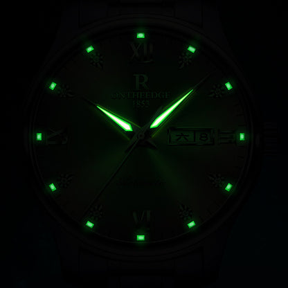 Orologio meccanico luminescente impermeabile