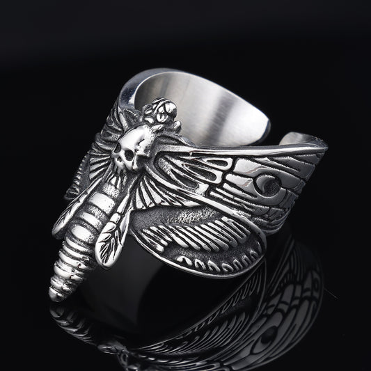 Anello farfalla gotico